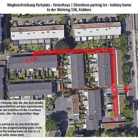 Geraeumiges Ferienhaus In Koblenz Koblenc Exteriér fotografie